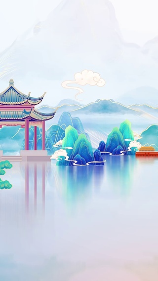 水墨风景