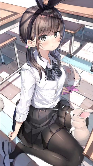 小兔子与兔女郎4k