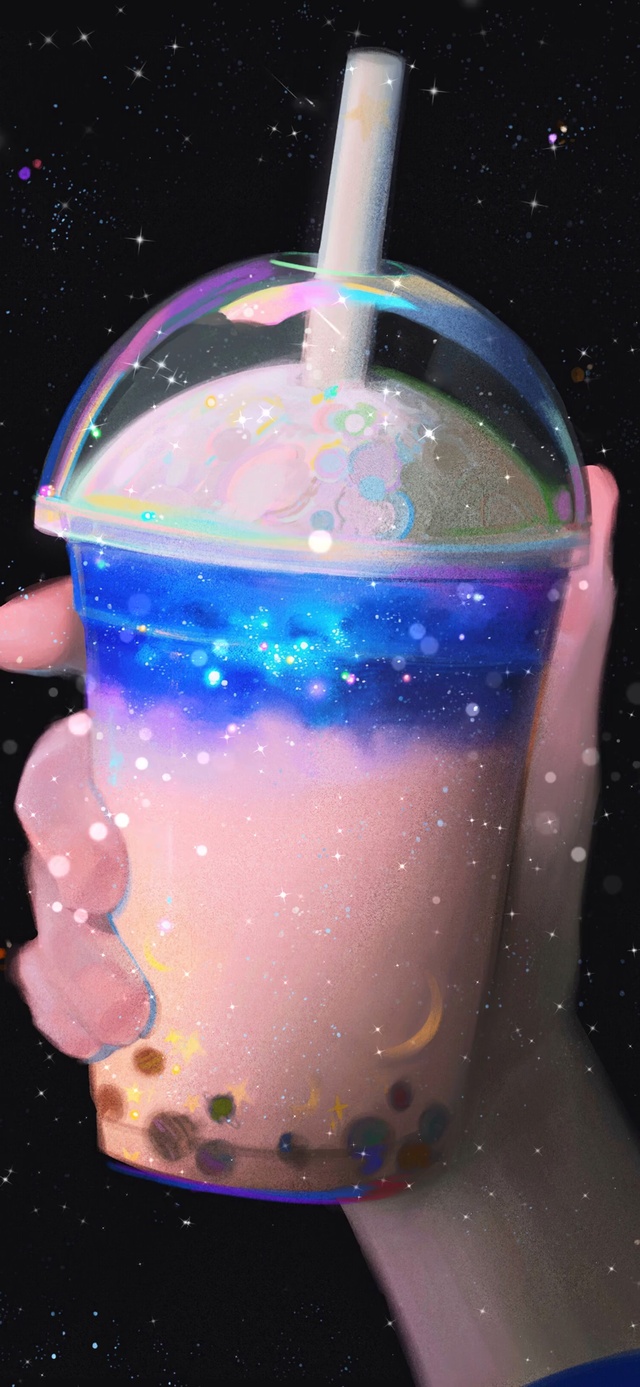 珍珠奶茶的星空