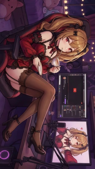 虚拟主播的日常