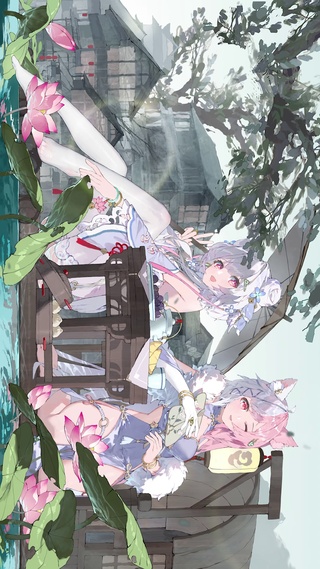 动漫少女雪狐桑