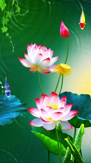 “荷”气生财 “荷荷”美美