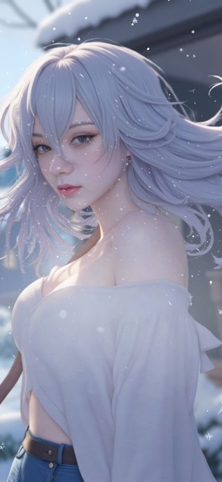 冰雪美女