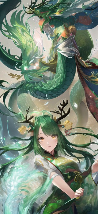 龙女(美女手机动态壁纸) - 美女手机壁纸下载 - 元气壁纸