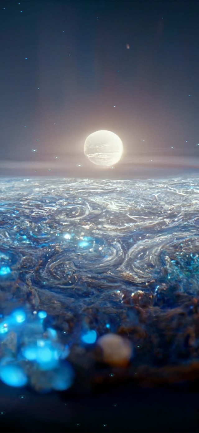 星空月色