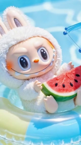 labubu夏日清凉泳池