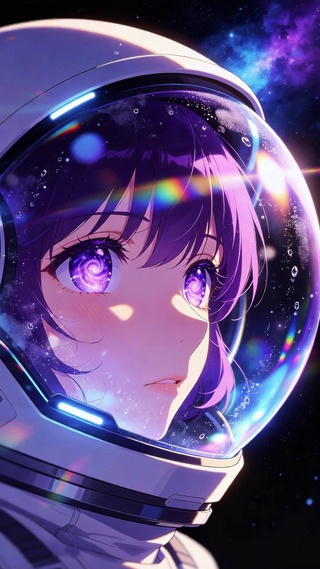 二次元宇航员女孩
