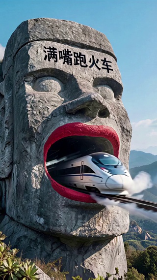满嘴跑火车