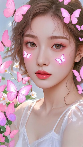 粉蝶女孩