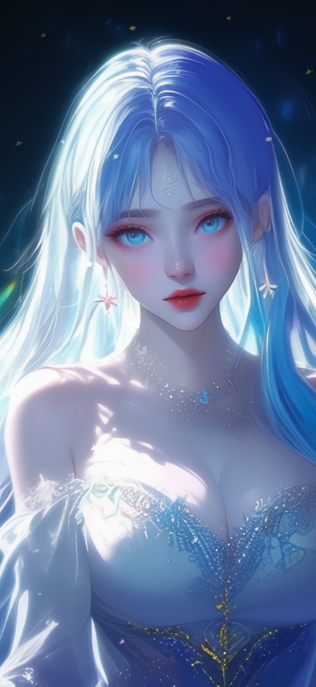 4K星河白发仙女