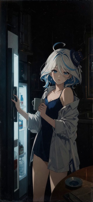 复古氛围感_芙宁娜_原神_2