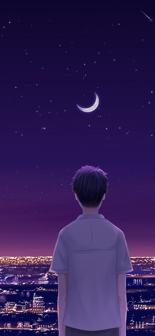 唯美星空--男孩
