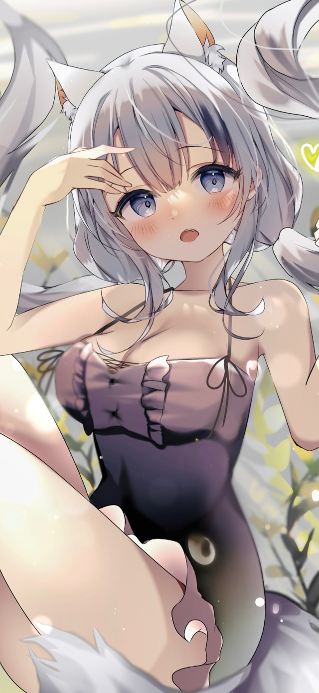 4K唯美清纯可爱猫耳少女