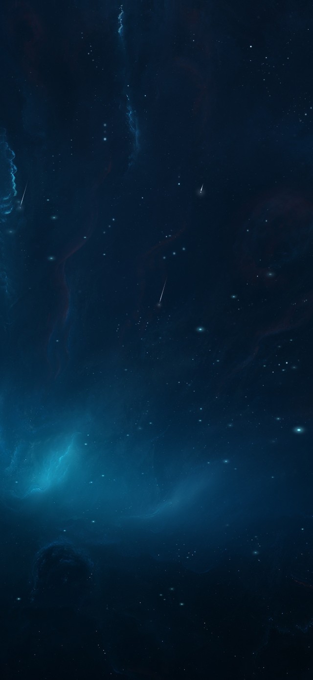 4K 超唯美星空流星坠下