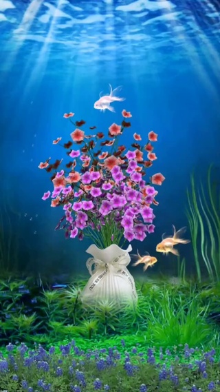 水中花镜中月