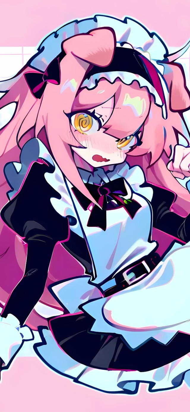 澄闪-喵斯快跑-小惊慌-女仆