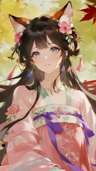 枫林狐耳娘