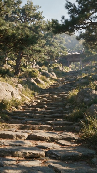 松林漫步