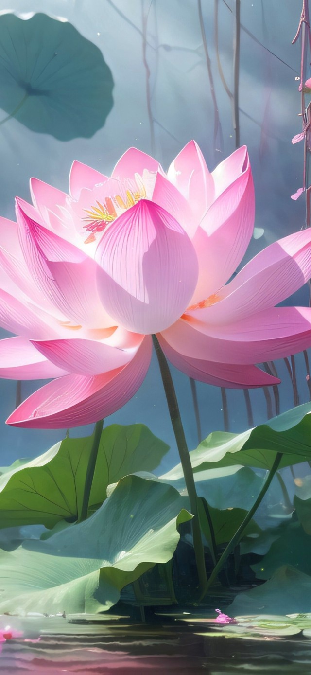 意境荷花（护眼）