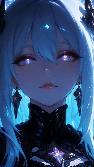 冷艳美女