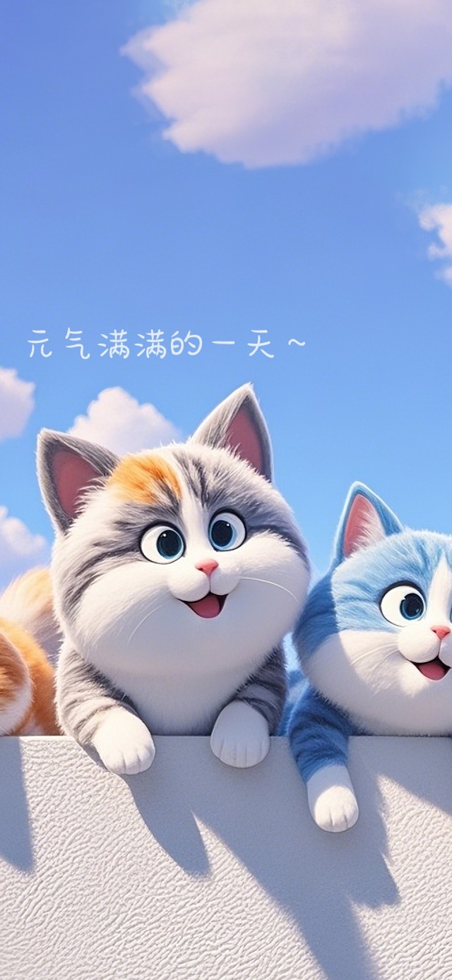 元气满满的一天~可爱猫猫