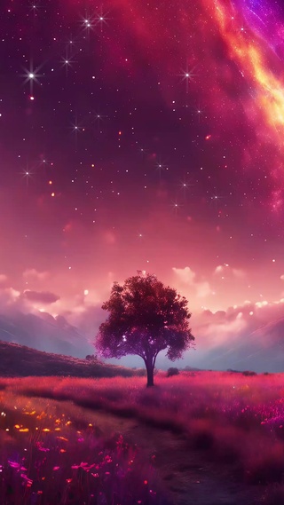 绚丽星空