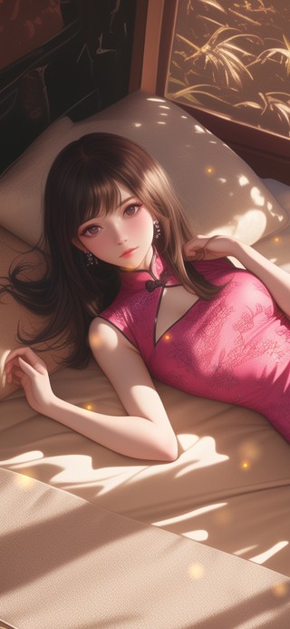 她的舞姿轻盈如飞燕