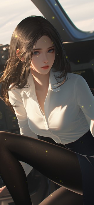 月华垂肩，衣袂带露入梦来