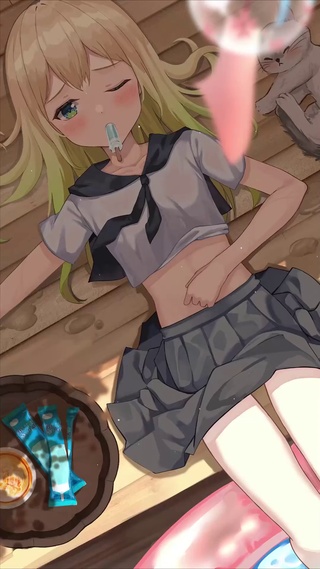 夏日萝莉少女
