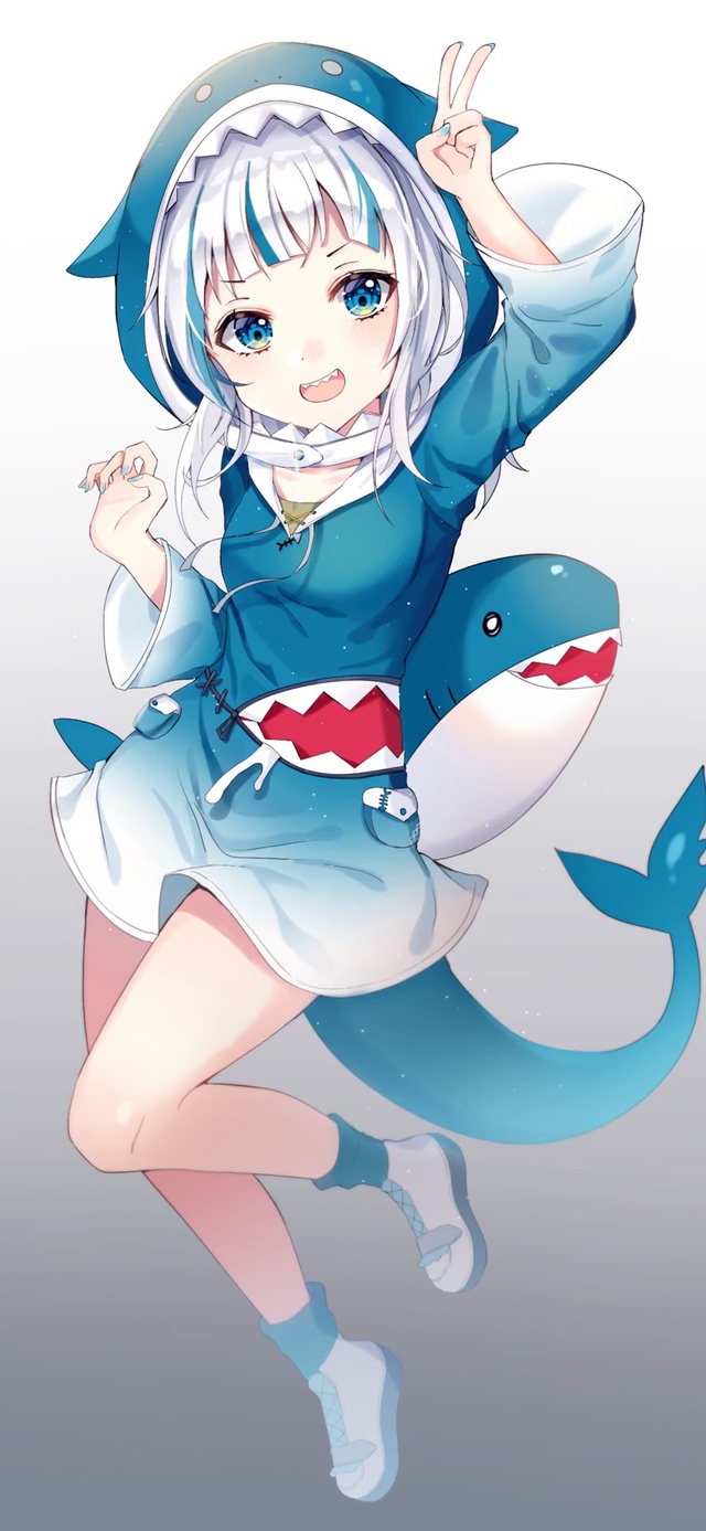 可爱鲨鱼小周周