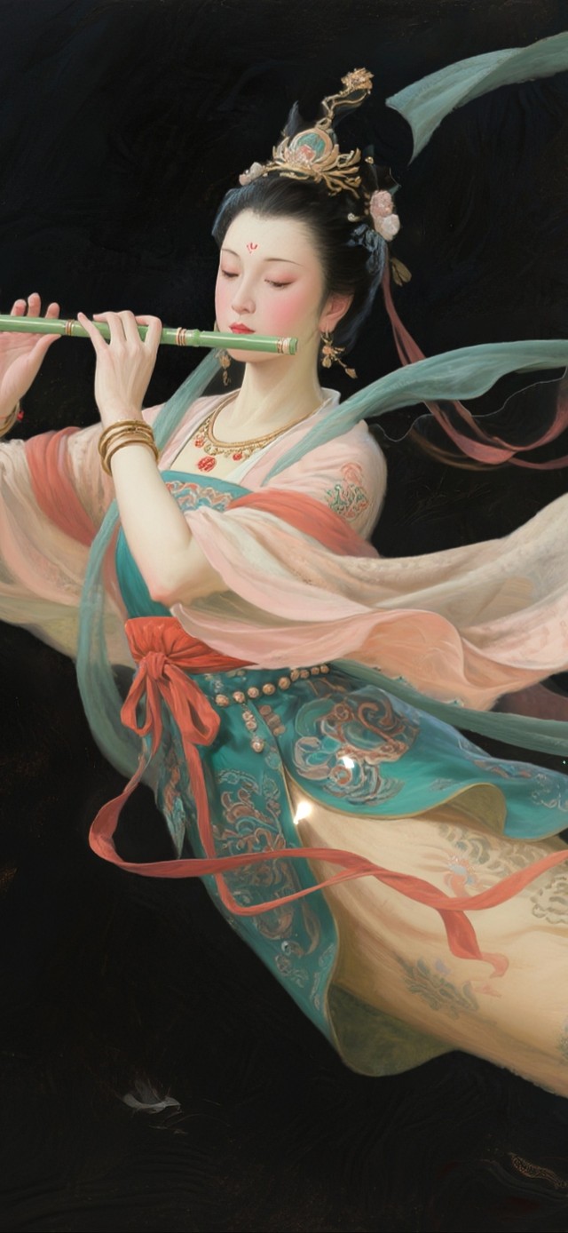 视觉奇幻 敦煌引  舞天女尊