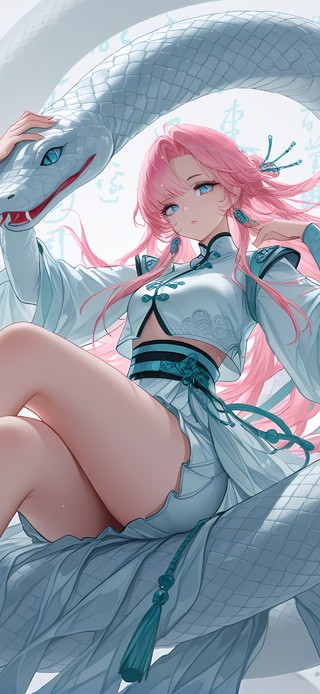 白蛇女孩