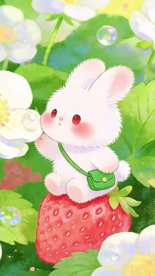 草莓小兔
