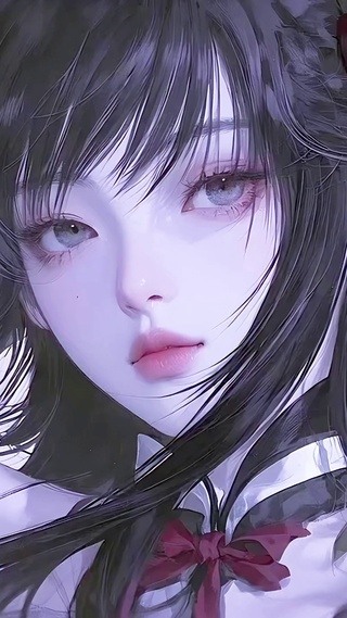 轻风佛面的玫瑰少女