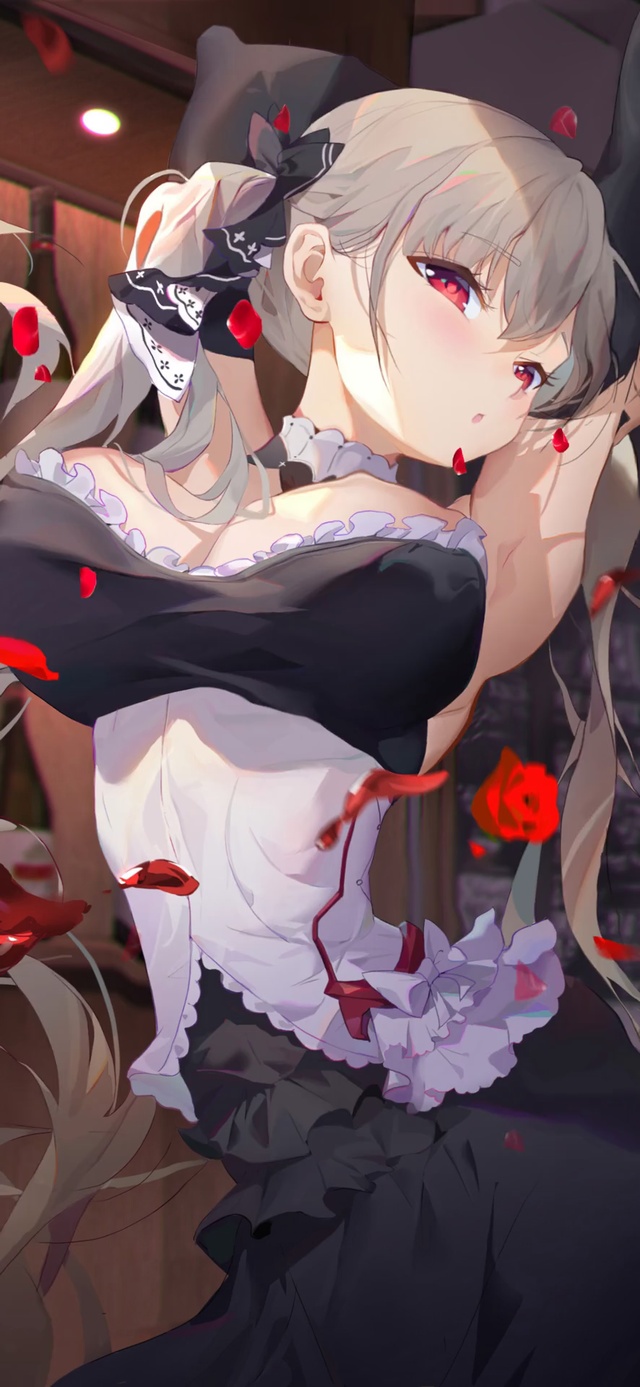 玫瑰红酒-女仆
