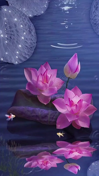 莲花涟漪