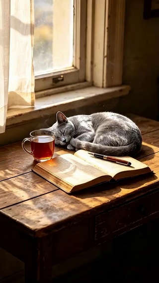 慵懒的猫猫