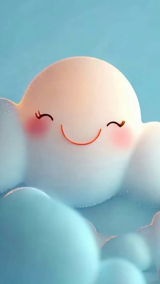 简约小清新云朵