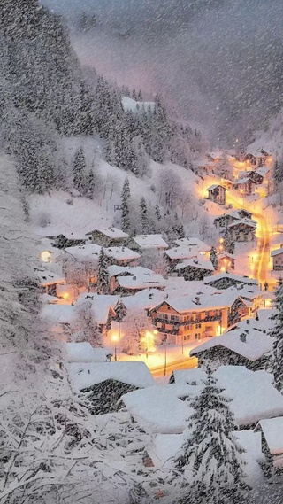 浪漫雪景