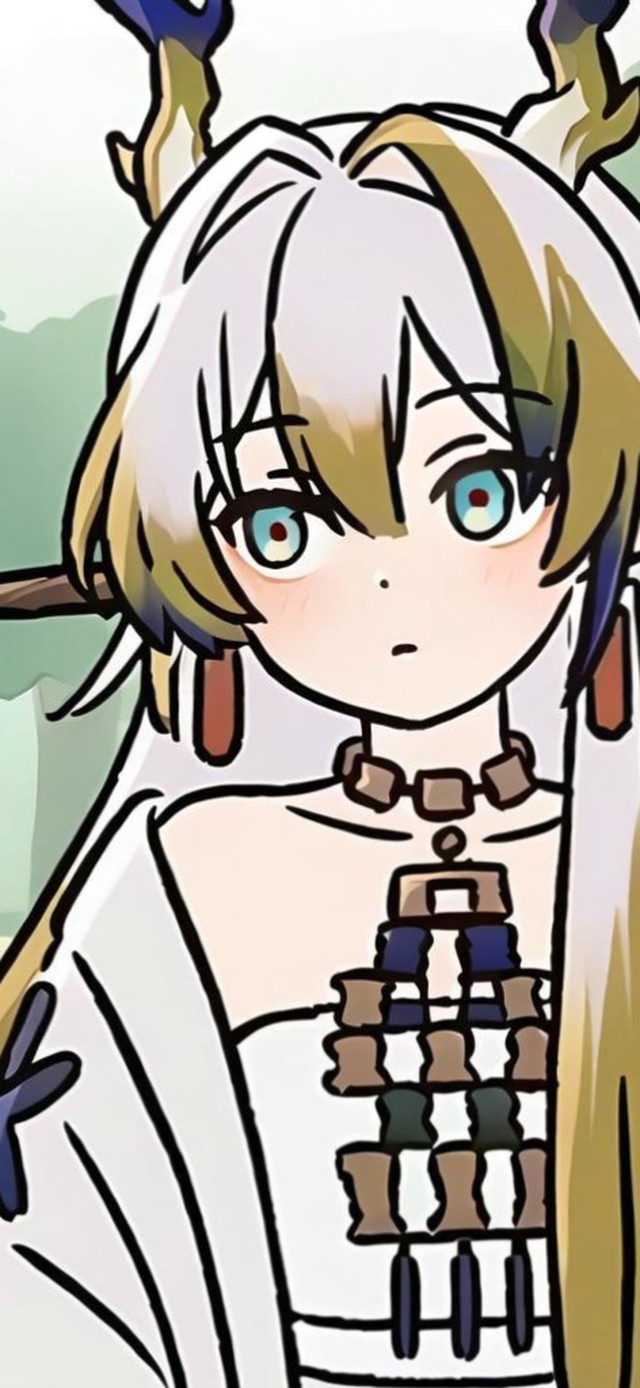 明日方舟黍呆萌年限手绘风3看你