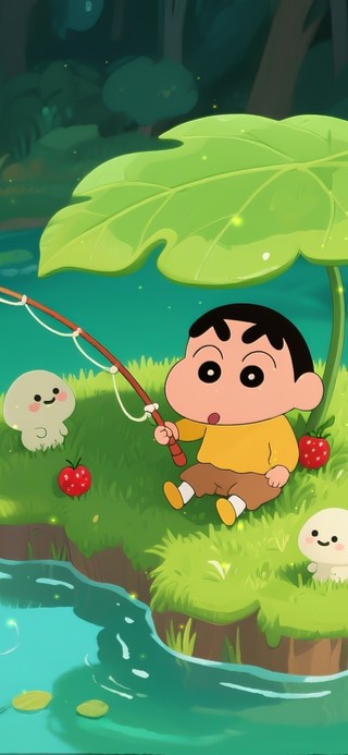 小新钓鱼