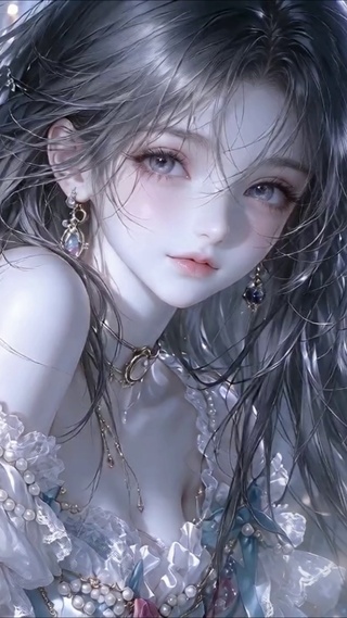梦幻琉璃婚纱少女