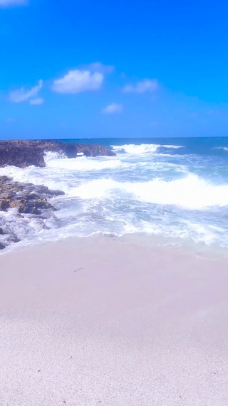 唯美海岸海浪