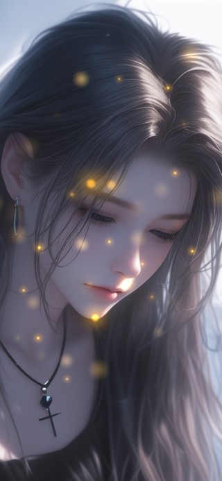 她的气质如同江南的雨丝