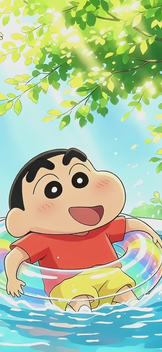 和小新一起快乐的撒欢吧
