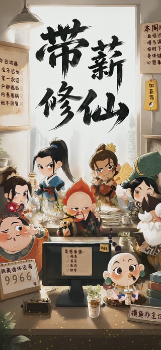 神仙也来打工啦