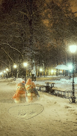 唯美雪景