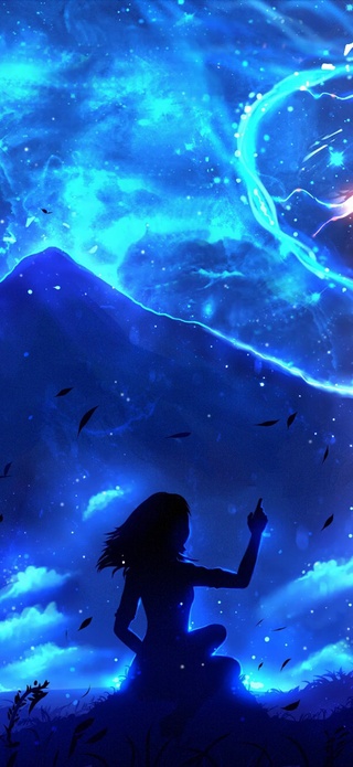 浪漫夜空