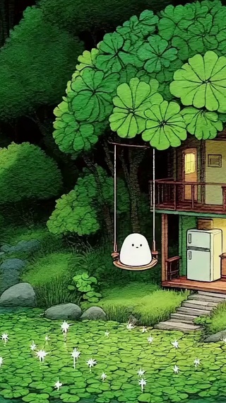 喂！你的池塘接到星星了！
