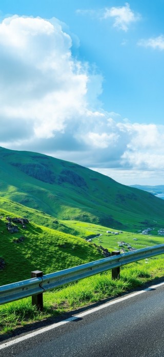春天海景公路